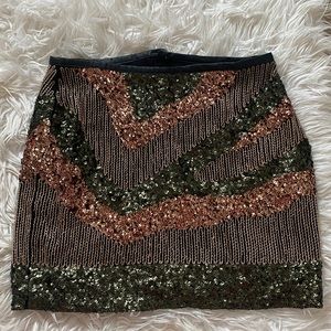 H&M GLITTER SKIRT NWOT PERFECT CONDITION!!